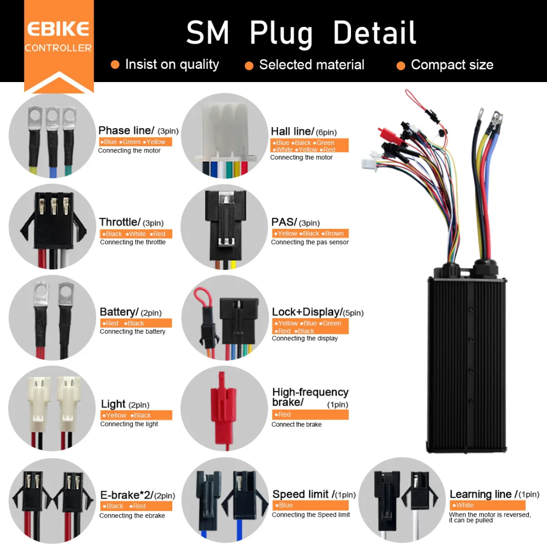 100A Valdiklis 48-72V