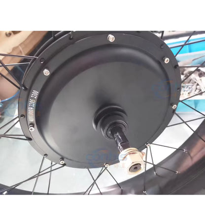 Fat bike galins ratas su varikliu 5000w